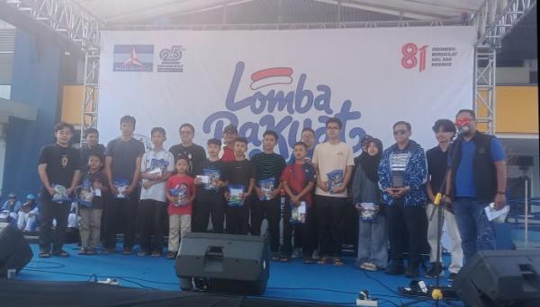 Peringati HUT ke-81 RI, Ratusan Warga Ikuti Lomba Rakyat Partai Demokrat di SPOrT Jabar Arcamanik