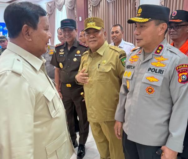 Kapolda Riau Dedikasikan Apresiasi Presiden Prabowo untuk Petugas Garda Depan Karhutla