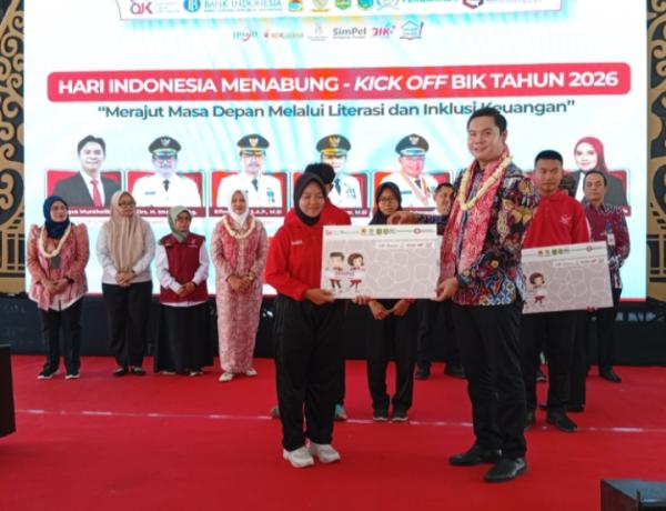 Hari Indonesia Menabung 2026, OJK Cirebon Bekali 540 Siswa Sekolah Rakyat Literasi Keuangan