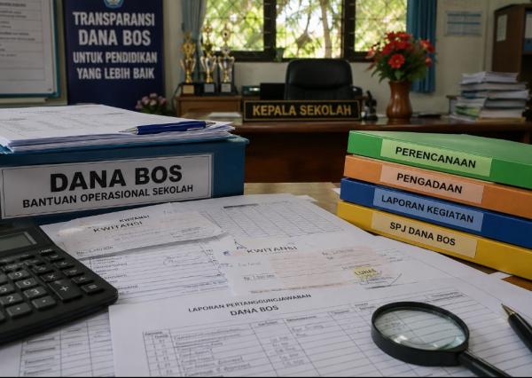 Temuan BPK Dugaan Penyimpangan Dana BOSP, Ini Penjelasan Kepala SMPN 3 Purwakarta