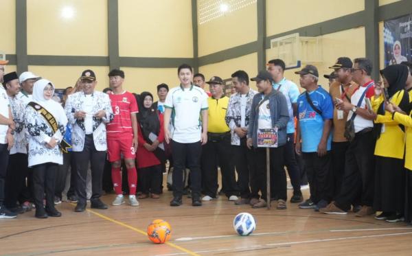 Bukan Cuma Adu Gol, 525 Guru di Pandeglang Ramaikan Futsal Ibunda Guru Cup 2026