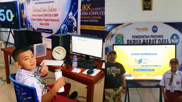 Kebanggaan Orang Tua, Prince Napitupulu Bawa Nama Papua Barat Daya ke Seleksi OSN 2026 Nasional