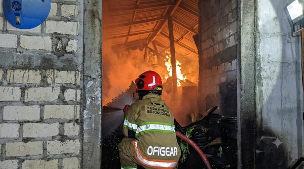 Gudang Produksi Box Sound System di Kapas Bojonegoro Terbakar, Diduga Akibat Puntung Rokok