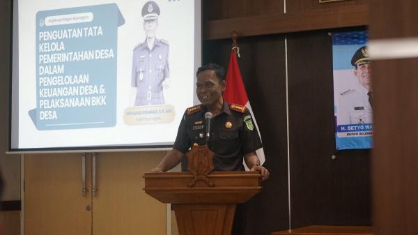 Kepala Kejari Ingatkan Kepala Desa se-Bojonegoro: Salah Kelola Anggaran Bisa Berujung Perkara