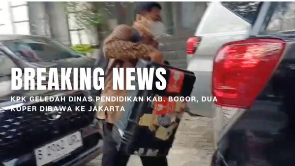 Geledah Dinas Pendidikan Kabupaten Bogor, KPK: Dalami Korupsi Pengadaan Barang dan Jasa