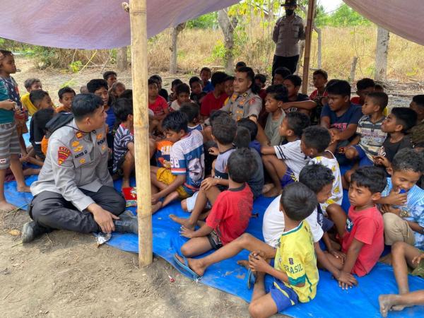 Mahasiswa S2 STIK Lemdiklat Polri Angkatan 16 Gelar Baksos untuk Korban Gempa NTT