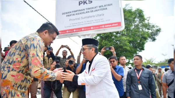 Sambut Safari Kebangsaan PKS, Bobby Nasution Dorong Sinergi Pembangunan Sumut