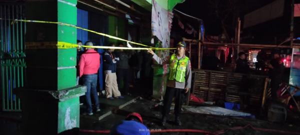 Labfor Polda Jateng Selidiki Penyebab Kebakaran Pasar Belik