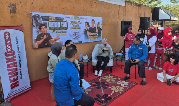 Sambut Harlah Kejaksaan RI ke-81, CFD jadi Tempat Kejari Gowa Ngajak Warga Ngobrol Bareng Jaksa