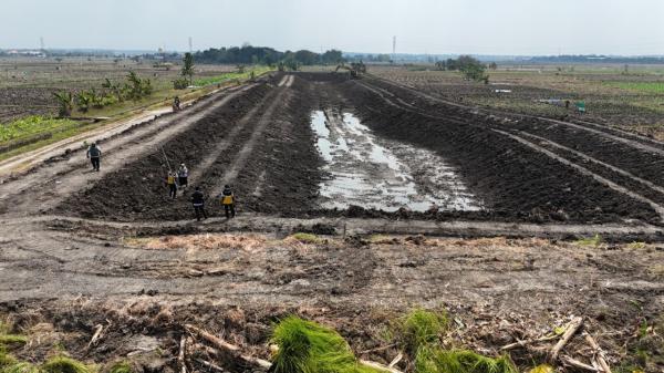 Embung Rowoglandang Bojonegoro Direhabilitasi, Dukung Irigasi 42,28 Hektare Lahan Pertanian