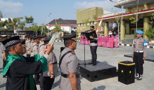 Sertijab Jajaran Polres Sukoharjo, Sejumlah Pamen dan Kapolsek Resmi Bergeser