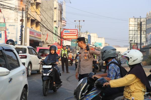 Strong Point Diperkuat, Wakapolres Pringsewu Pastikan Warga Aman