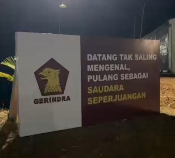 Panitia Matangkan Persiapan Diklat Laskar Gerindra di Pringsewu, 500 Kader se-Lampung Bakal Ikut