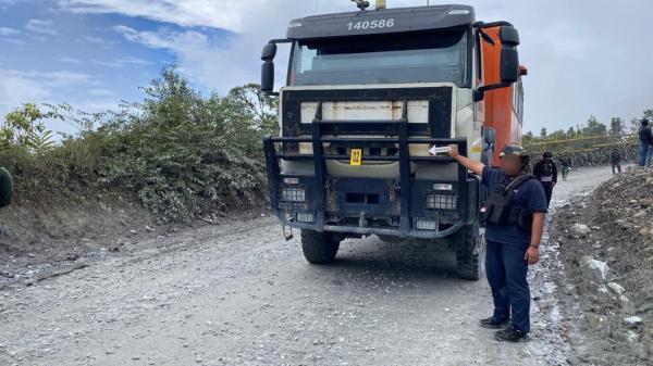 Lakukan Olah TKP Polisi Temukan 3 Selongsong 5,56 mm di Lokasi Penembakan Konvoi Freeport Mile 60