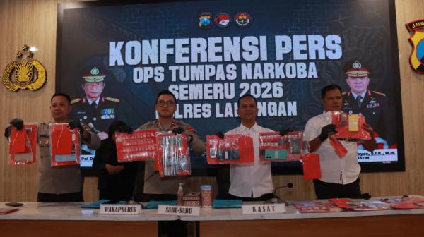 Tak Kapok Masuk Penjara, 5 Residivis Kembali Terjerat Kasus Narkoba di Lamongan