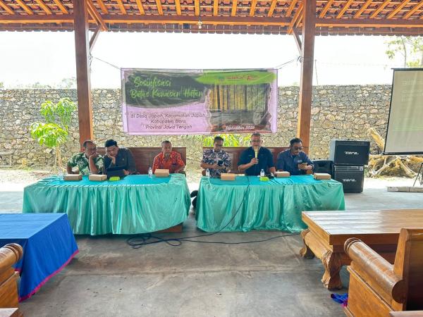 Perhutani dan BPKH Sosialisasikan Batas Kawasan Hutan di Blora, Cegah Konflik Lahan