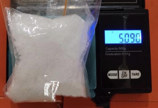 Berbekal Informasi Warga, Satresnarkoba Polresta Banyumas Gagalkan Peredaran 50,90 Gram Sabu 