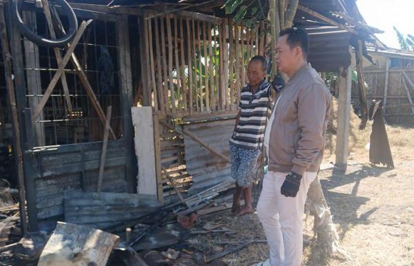 Dua Ekor Kambing Jadi Korban dalam Kebakaran Kandang Ternak di Penawangan Grobogan