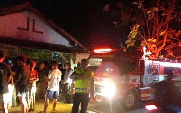 Warung Makan di Penawangan Grobogan Ludes Terbakar Gara-Gara Kompor Lupa Dimatikan