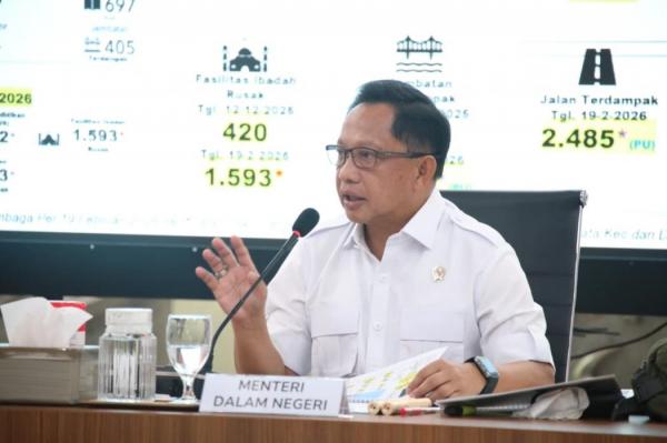 Erupsi Anak Krakatau Mengancam, Mendagri Perbolehkan WFH bagi ASN yang Terdampak