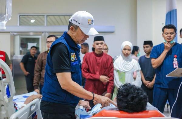 Wali Kota Bogor Pastikan Penanganan Maksimal untuk 56 Santri Terdampak Kebakaran di Pagentongan