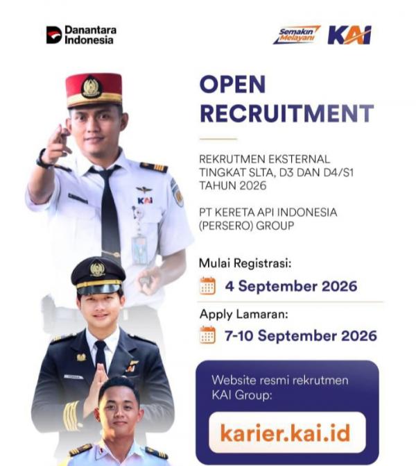 Lowongan Kerja Palsu Mengatasnamakan KAI Beredar, Warga Diminta Jangan Tergiur