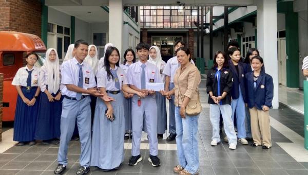 Jaga Asa Pelajar NTT, UWP Pastikan Bantuan Donasi Sasar Kebutuhan Sekolah dan Psikososial