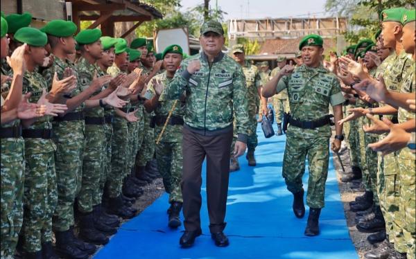 Kemenhan Alokasikan Rp426 Miliar untuk Gaji-Operasional Yonif dan Brigif TNI di Bojonegoro