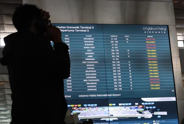 Daftar 8 Bandara di Jawa-Sumatra Ditutup Imbas Abu Vulkanik Gunung Anak Krakatau 7 September
