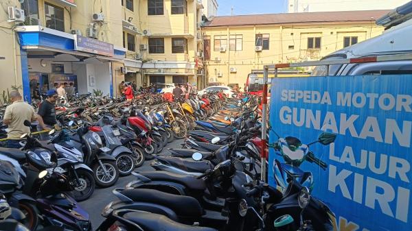 Polisi Sikat 355 Kendaraan di Makassar, Geng Motor Jadi Sasaran Penindakan