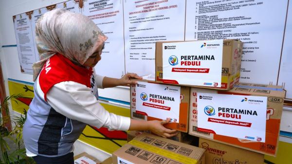 650 Pengungsi Sinabung Pulang ke Rumah, Pertamina Pastikan Kebutuhan Pemulihan Terpenuhi