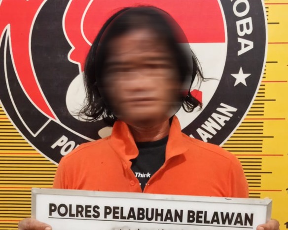 Dikira Aman Jual Sabu, Pria di Desa Manunggal Diciduk Satnarkoba Belawan