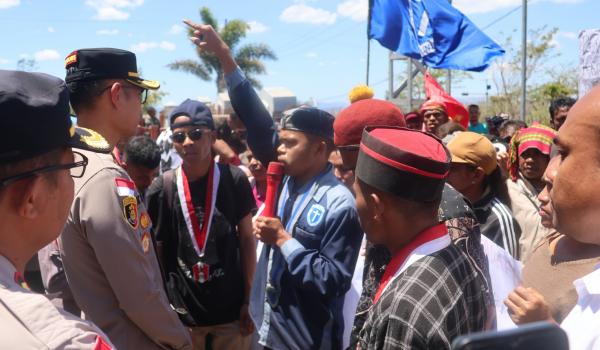 Kasus Dugaan Asusila Mencuat, Cipayung Plus Aksi Damai di Kantor Bupati TTS