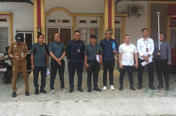 Perkara Eksekusi Perdata, PN Palembang Lakukan Konstatering pada Dua Objek di Sukabangun