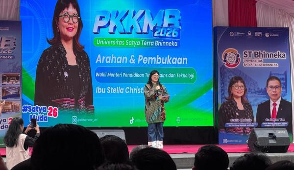 5 Pesan Wamen Stella Christie untuk Mahasiswa Universitas STB: Berani Gagal hingga Jangan Lupa Asal