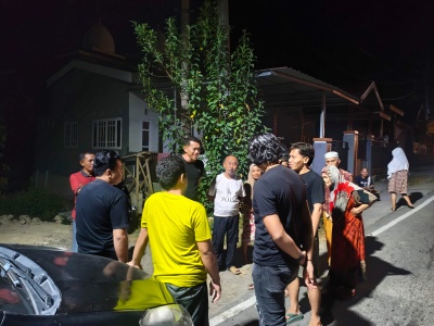 Cekcok Batas Lahan Memanas, URC Polresta Mamuju Redam Keributan Warga
