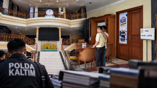 Penyidik Polda Kaltim Datangi BPKAD Kukar, Diduga Terkait Kasus Honor Rp36,7 Miliar