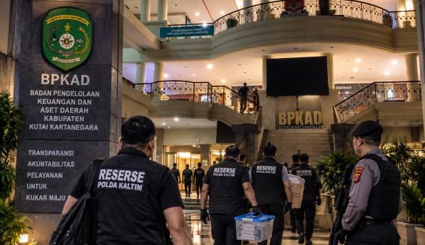 Penyidikan Dugaan Korupsi Honor Non-ASN Kukar Berlanjut, BPKAD Digeledah 10 Jam