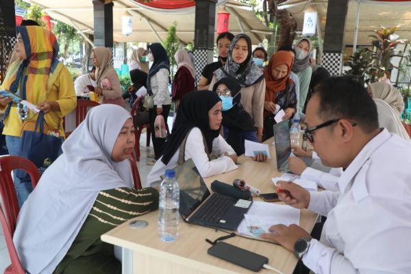 Penyejuk di Tengah Peringatan Bencana, Layanan Medis Gratis Menyapa Warga