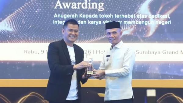 Kemiskinan Aceh Barat Daya Turun, Safaruddin Raih Ketik Awards 2026