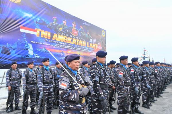 Kodaeral I Gelar Apel Siaga Hari Jadi Ke-81 TNI AL, Tegaskan Kesiapsiagaan Prajurit