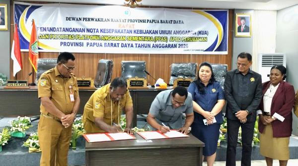 APBD Perubahan Papua Barat Daya Disepakati, Rp202 Miliar Dana Otsus Disesuaikan