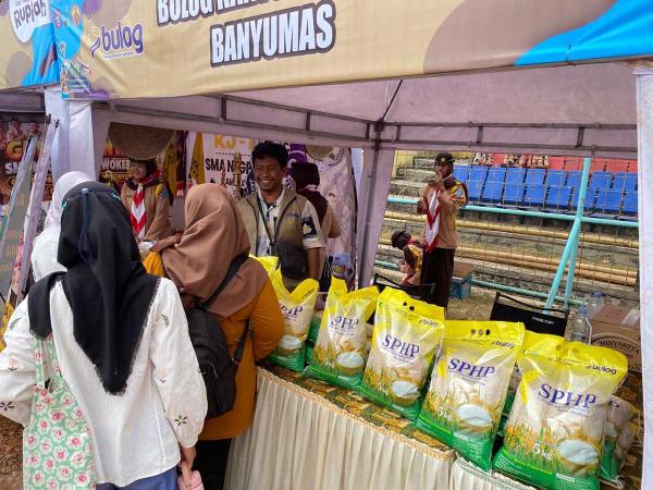 1 Ton Beras Digelontorkan untuk Gerakan Pangan Murah di Festival Pramuka 2026