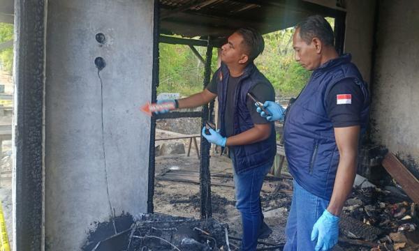 Polisi Selidiki Kebakaran Kios Warga di Banfanu, Kerugian Capai Rp65 Juta
