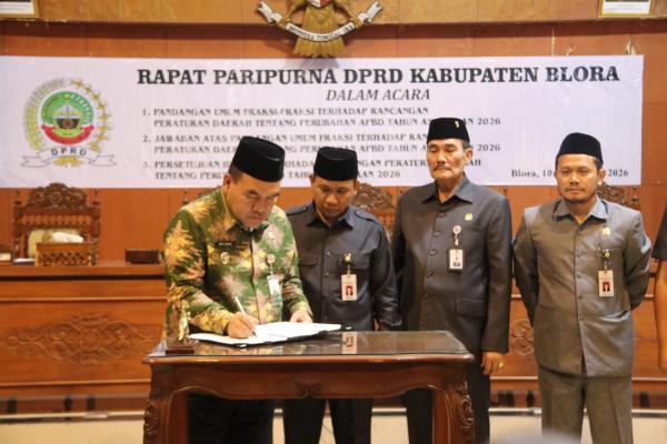 APBD Perubahan Blora 2026 Disepakati, Anggaran Infrastruktur hingga Penanganan Kekeringan Jadi