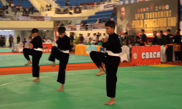 1.750 Pesilat Ramaikan Turnamen Pencak Silat Piala Panglima TNI di GOR Manahan Solo