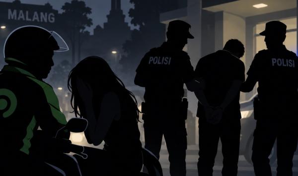 Ojol di Malang Bantu Ringkus Terduga Pelaku Pemerkosaan