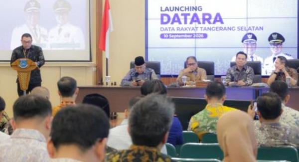 Agar Lebih Efektif dan Optimal, Pemkot Tangsel Luncurkan Sistem Informasi Melalui Datara