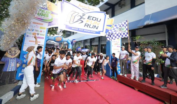 Serunya Edu Fun Run FKIP UMS, Runners Lintas Daerah Taklukkan Rute 5K
