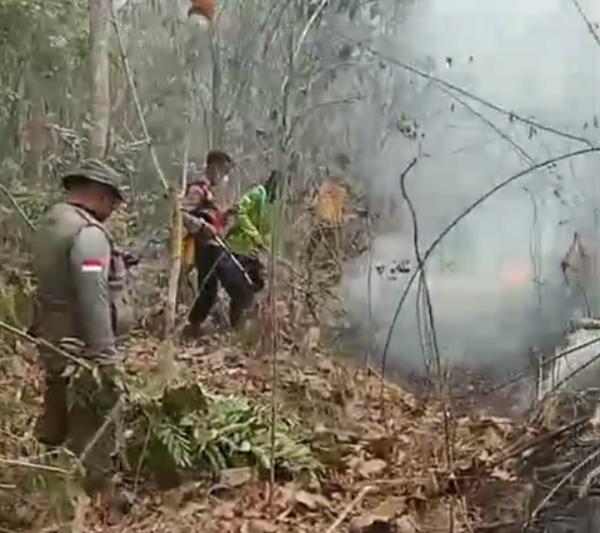 Tim Gabungan Padamkan Karhutla di 4 Lokasi, Bara Api Terus Dipantau